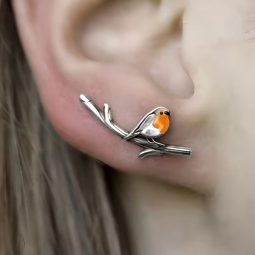 Robin Birds Earrings