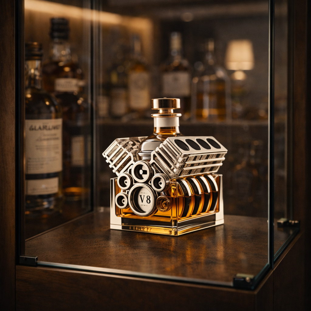 V8 Motor Edition - Whisky Decanter