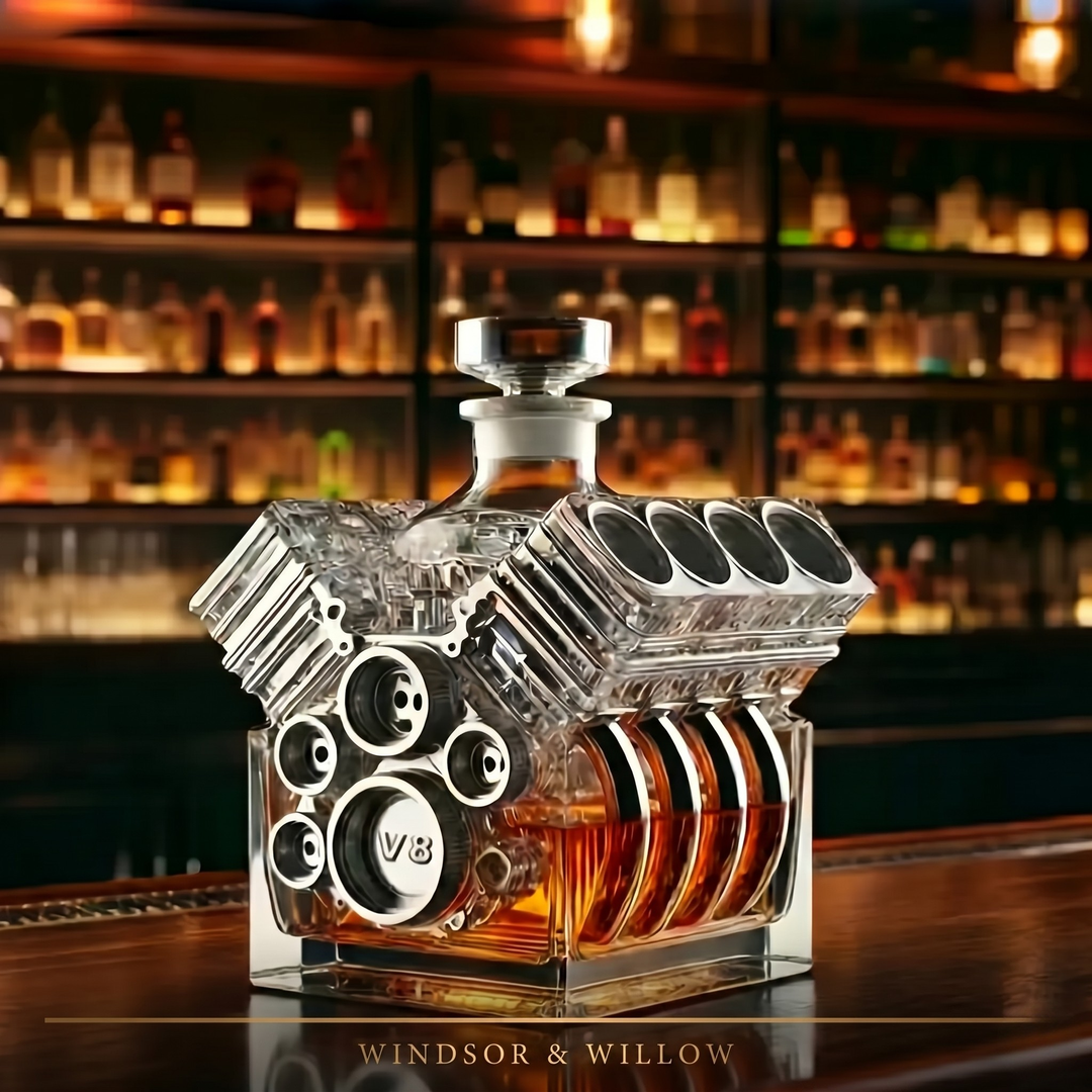 V8 Motor Edition - Whisky Decanter