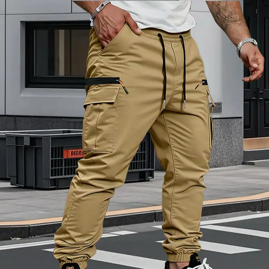 Alan Cargo Stretch Jogger Pants