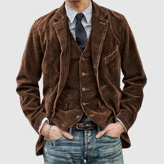 Florian Corduroy Blazer & Vest