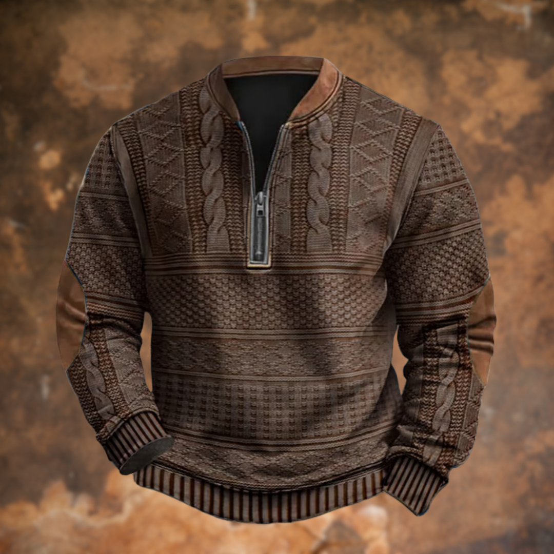 Jacob Comfortable Zip Sweater