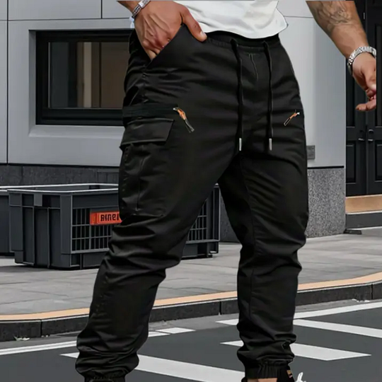 Alan Cargo Stretch Jogger Pants