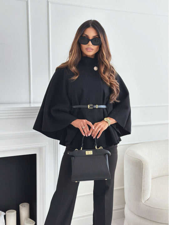 Mia Chic Butterfly Jacket with belt