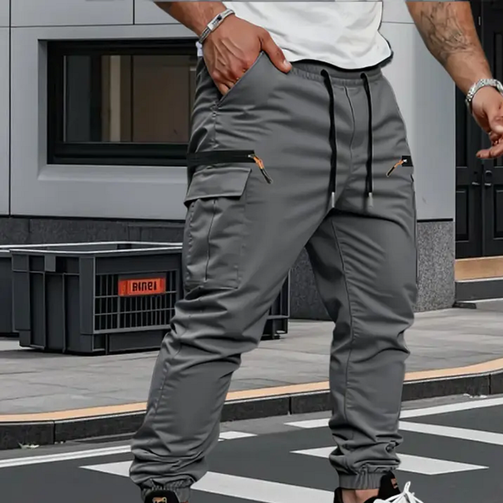Alan Cargo Stretch Jogger Pants