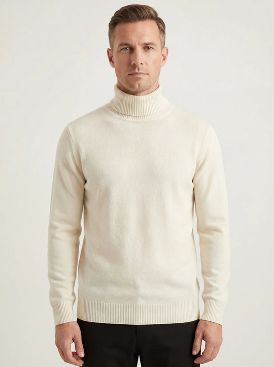 Colin Cashmere Turtleneck Sweater