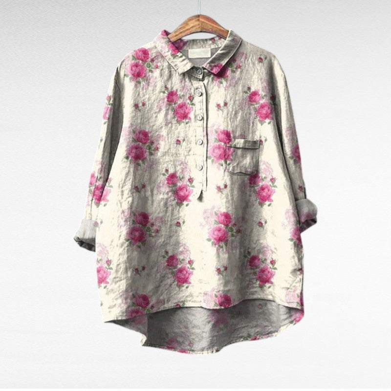 Claire Elegant Summer Blouse