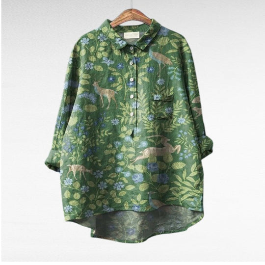 Claire Elegant Summer Blouse