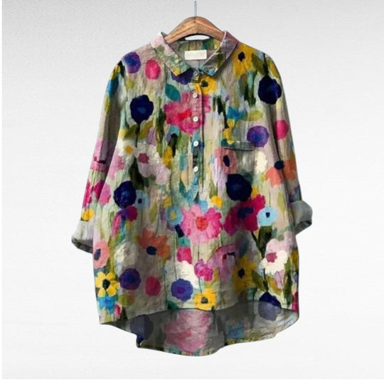 Claire Elegant Summer Blouse