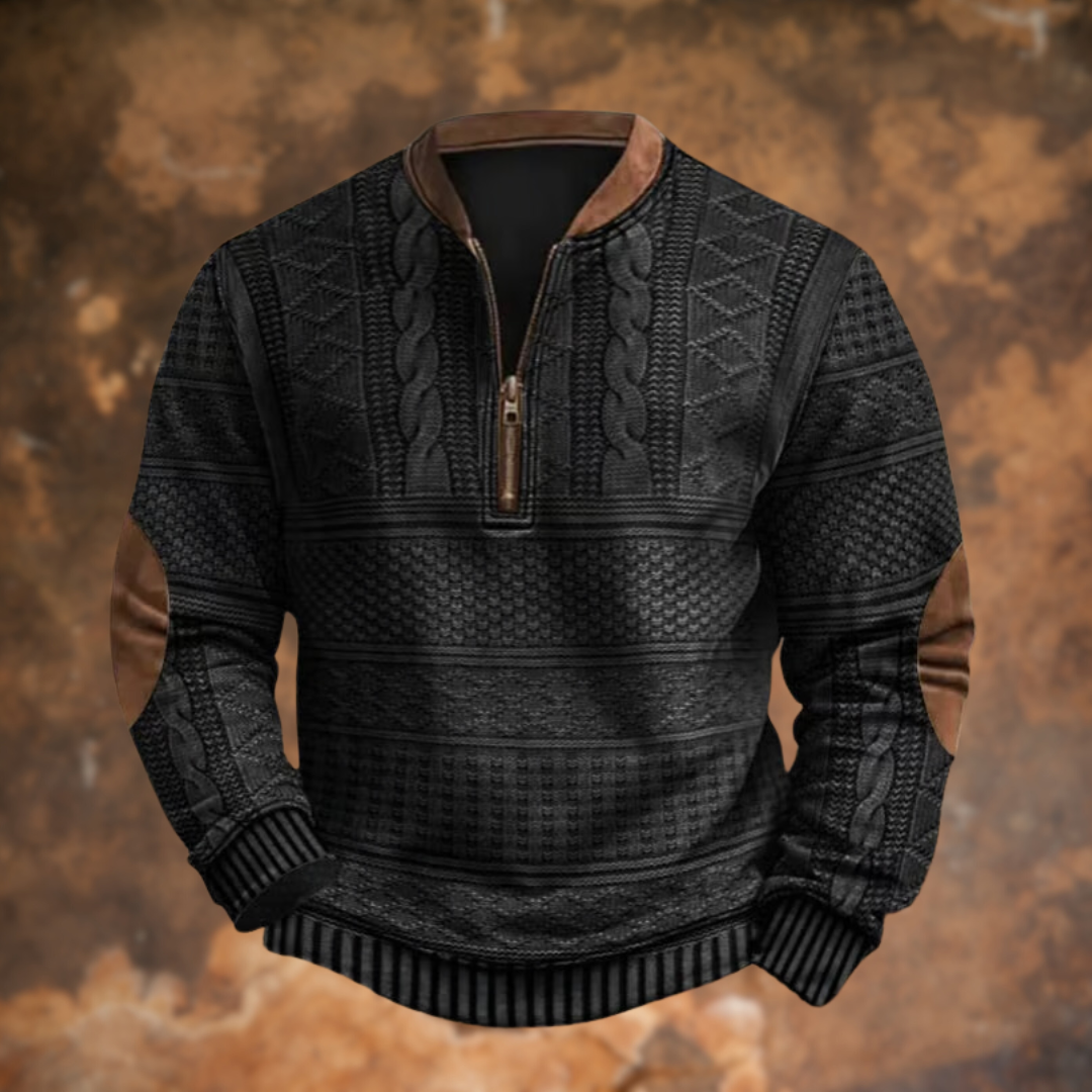 Jacob Comfortable Zip Sweater