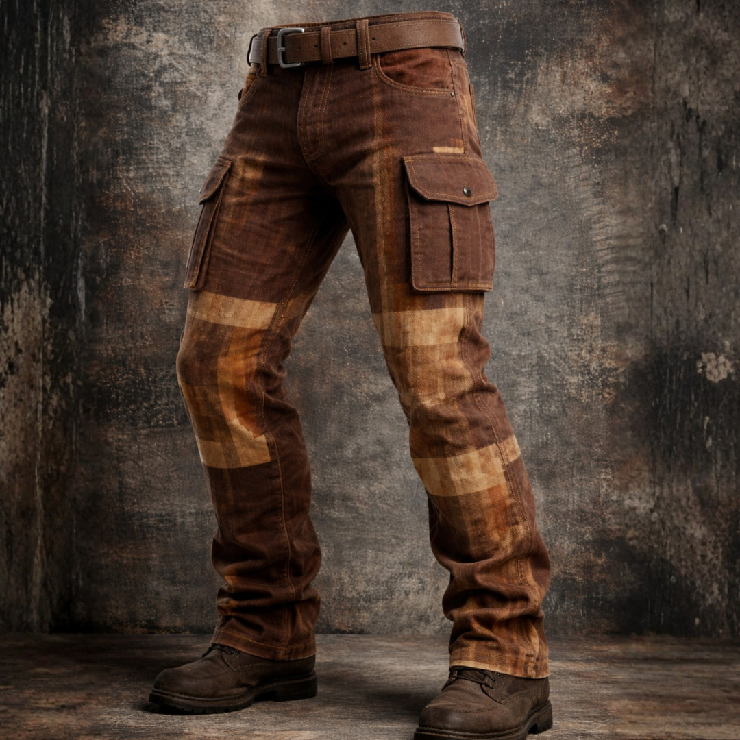 Evan Men’s Patchwork Cargo Pants