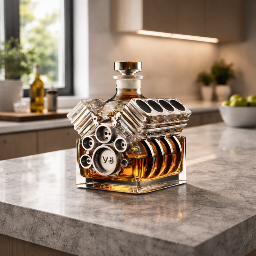 V8 Motor Edition - Whisky Decanter