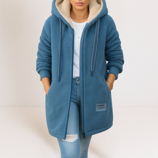 Alyson Cozy Fleece Jacket for Effortless Warmth