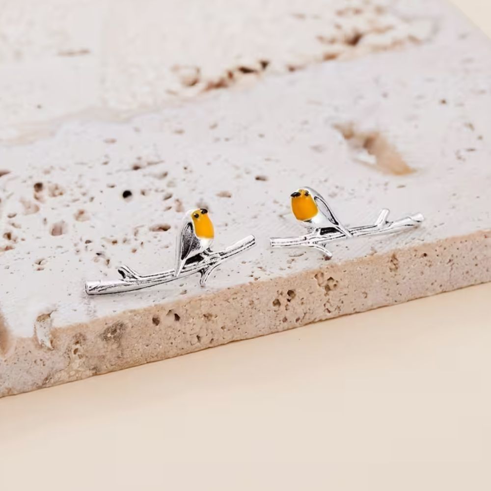 Robin Birds Earrings