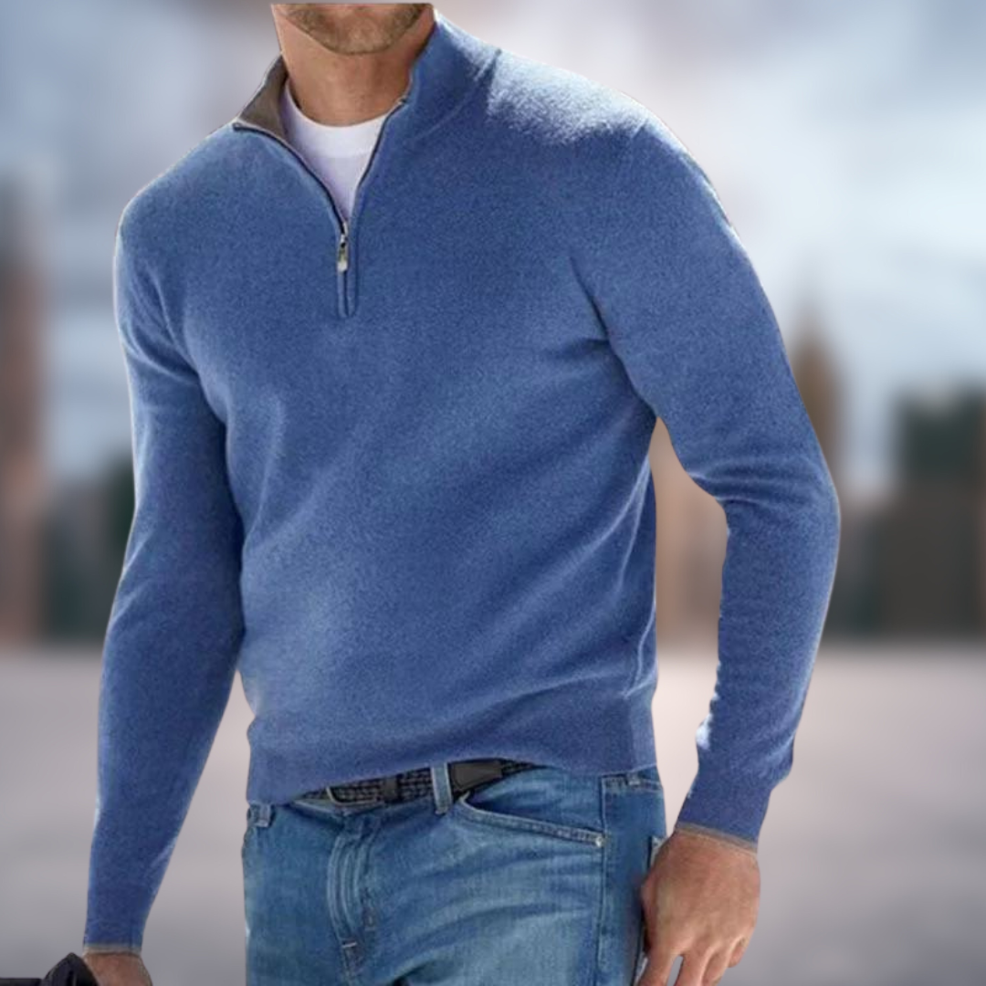 Patrick Luxury Men’s Zip Sweater