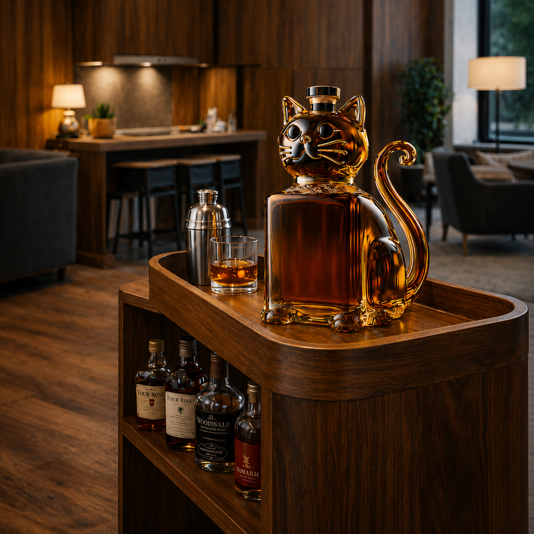 Cat Edition - Whisky Decanter