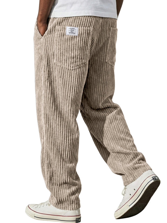 Gareth Vintage-Inspired Corduroy Trousers