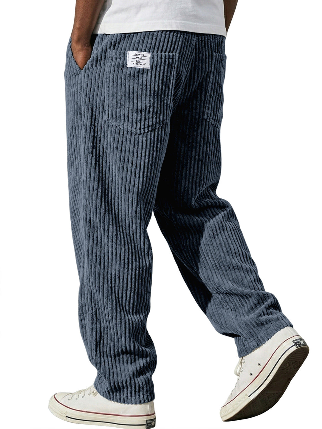 Gareth Vintage-Inspired Corduroy Trousers