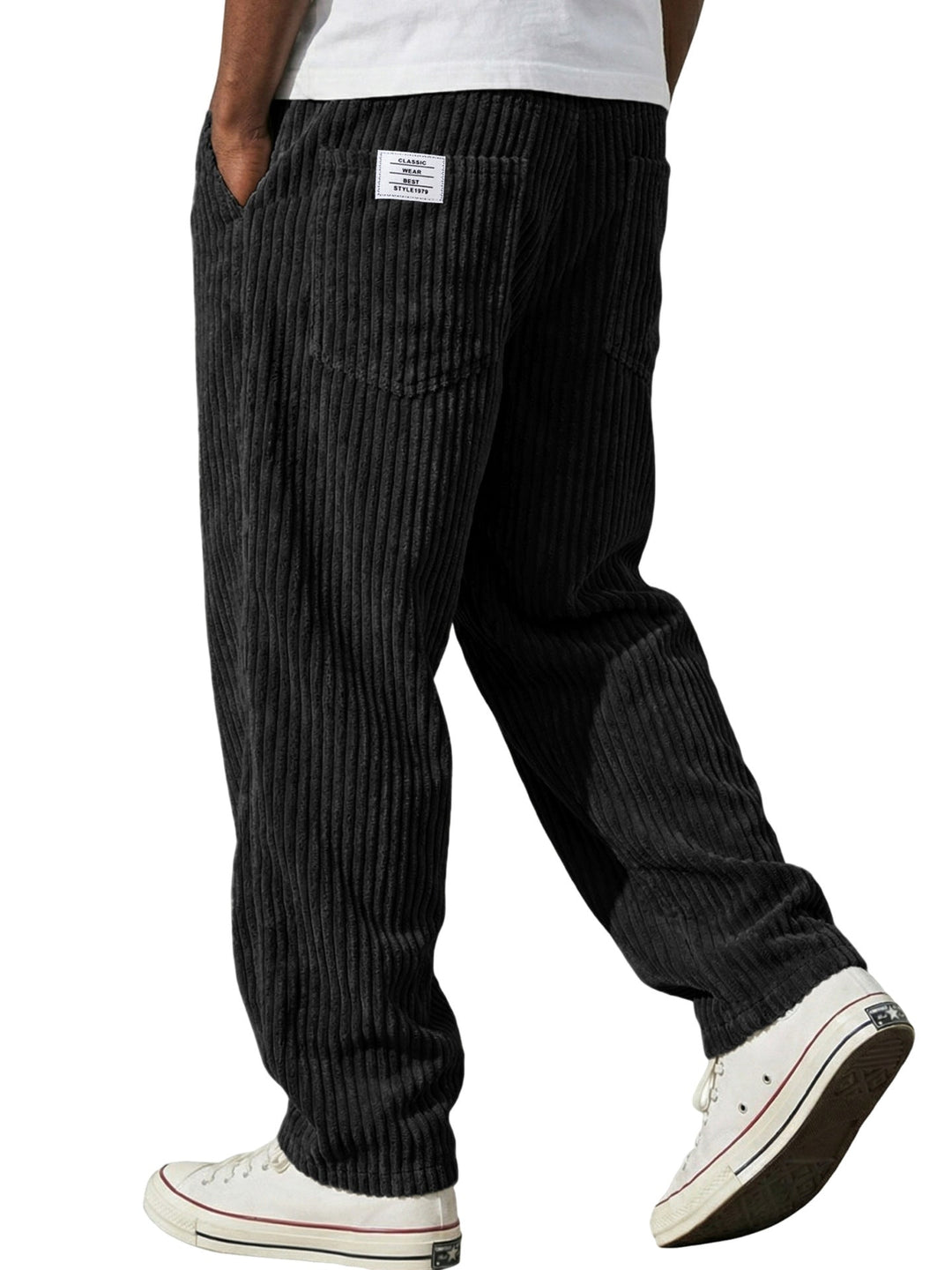 Gareth Vintage-Inspired Corduroy Trousers