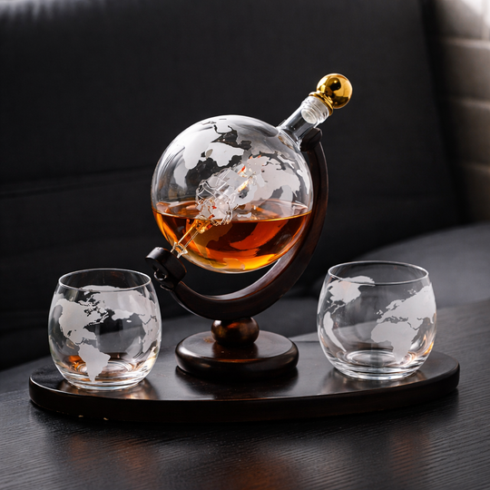 World Map Edition - Whisky Decanter