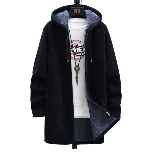 Sam Long Coat with Fleece Lining