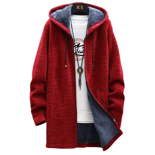 Sam Long Coat with Fleece Lining