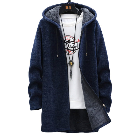 Sam Long Coat with Fleece Lining