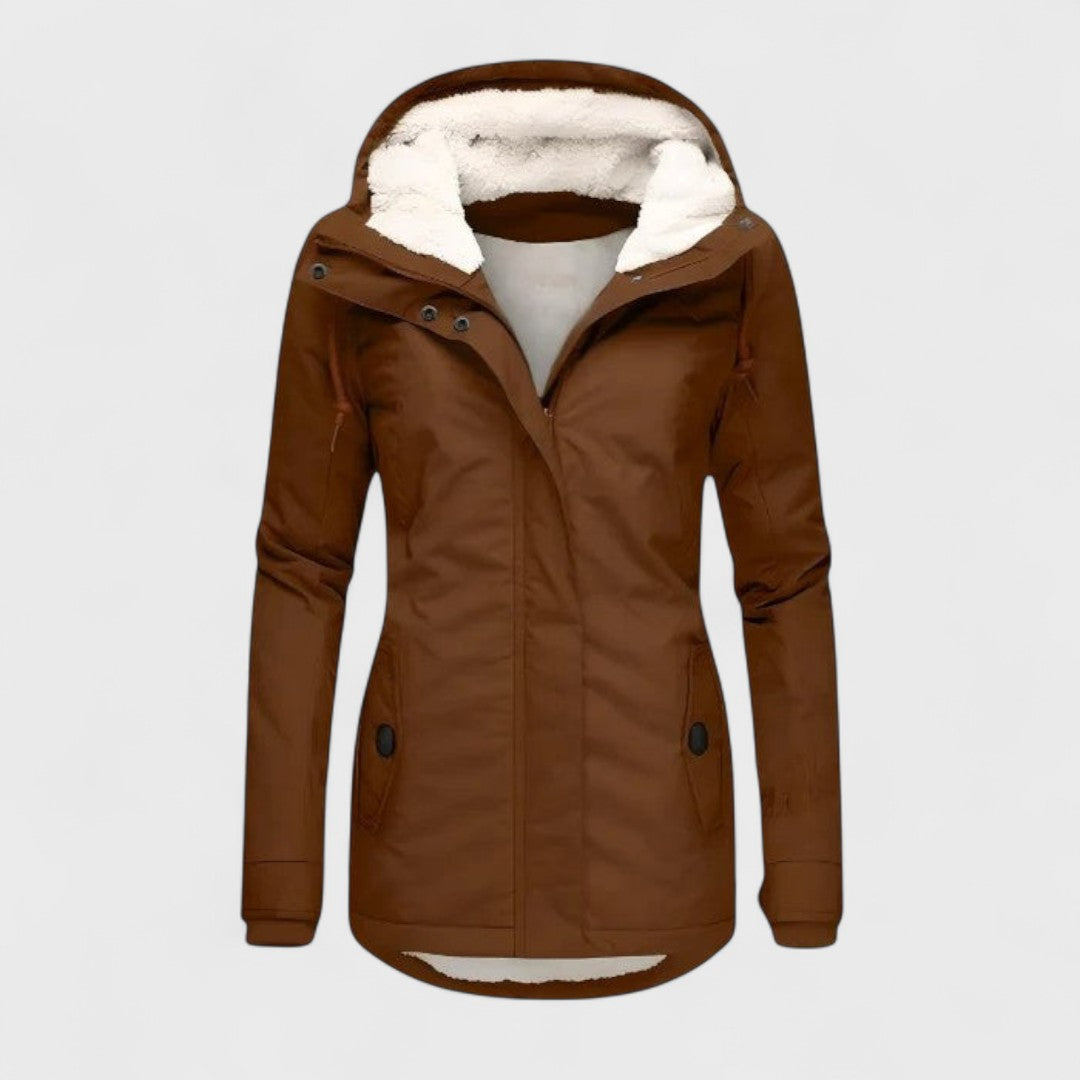 Charlotte Waterproof Hooded Winter Jacket