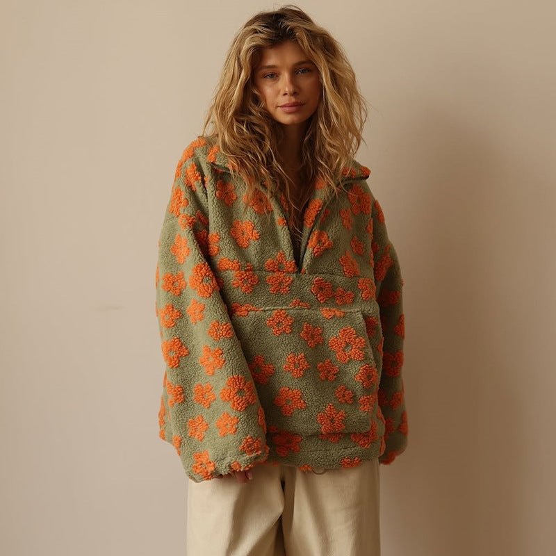 Daisy Fleece Sweater