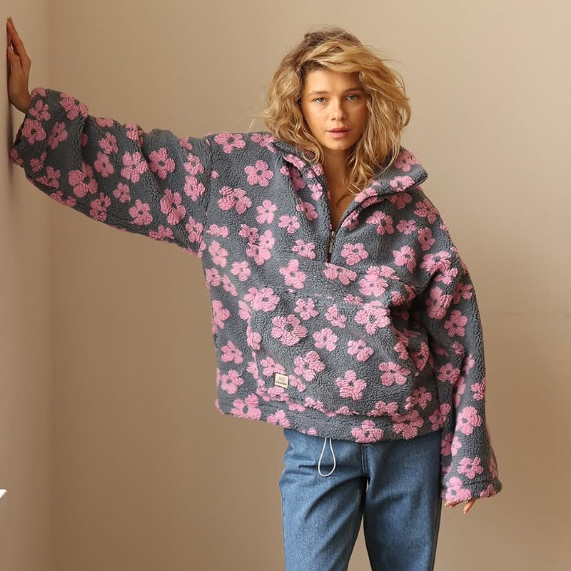 Daisy Fleece Sweater