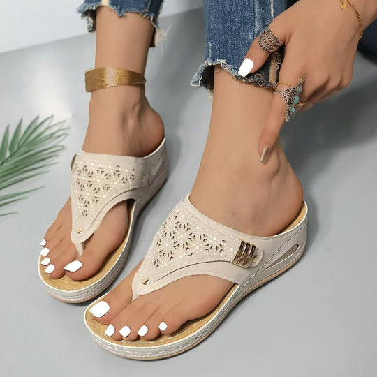 Archella Wedge Support Sandals