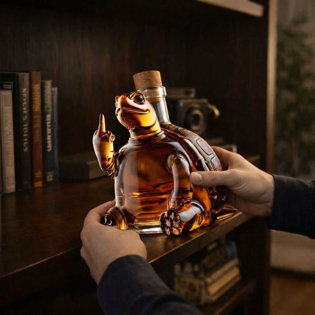 Turtle Edition - Whisky Decanter