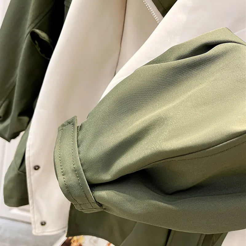 Emma Elegant Weatherproof Windbreaker