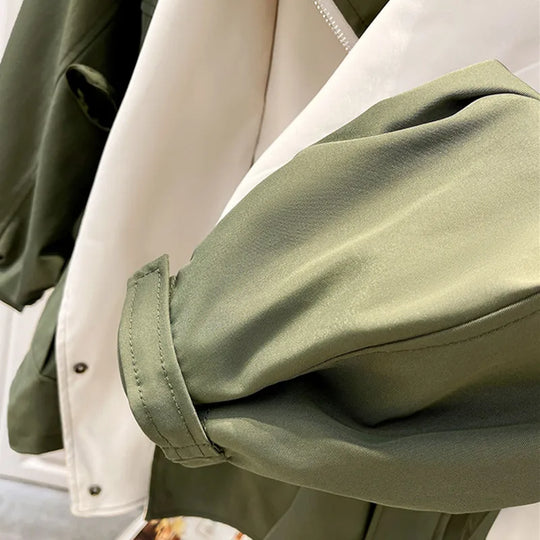 Emma Elegant Weatherproof Windbreaker