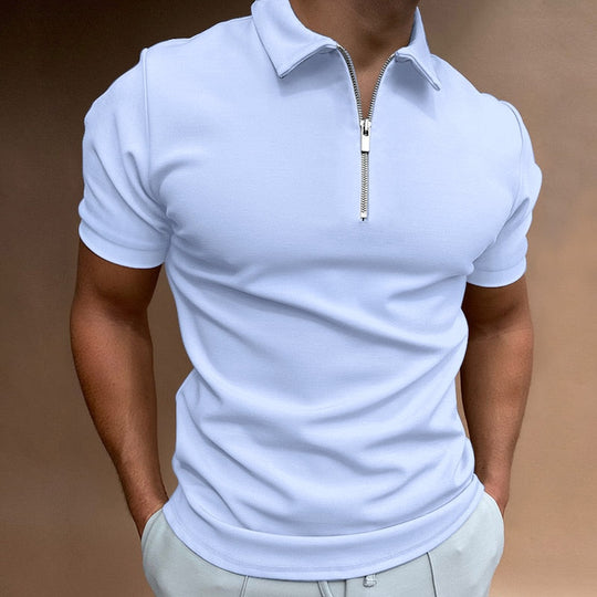 Jacco Zip-Up Polo Shirt