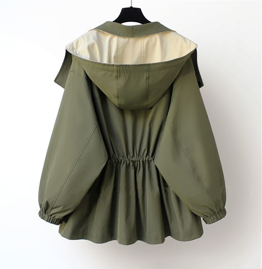 Emma Elegant Weatherproof Windbreaker
