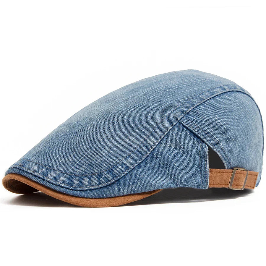 Tommy Premium Denim Newsboy Cap