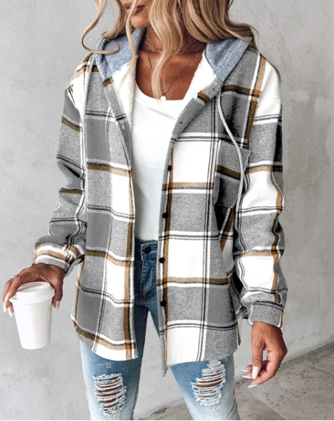Lola Checked Jacket