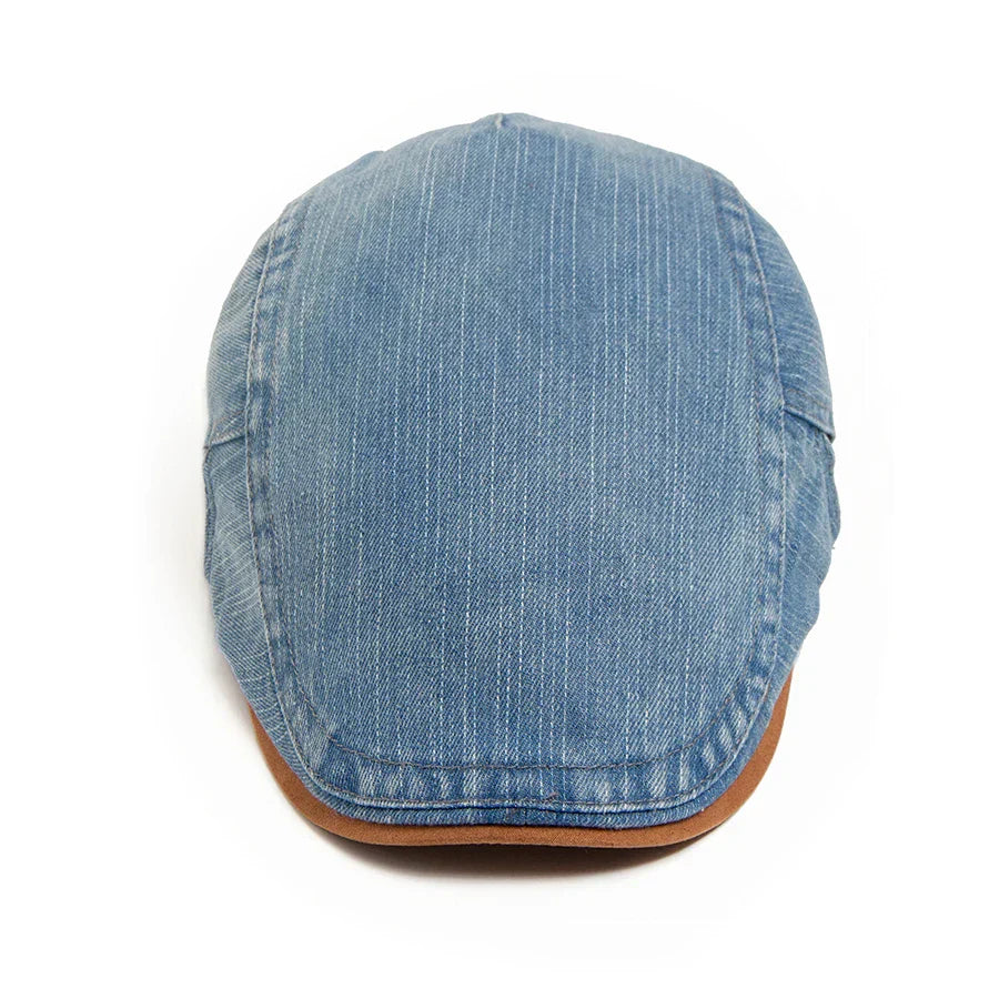 Tommy Premium Denim Newsboy Cap