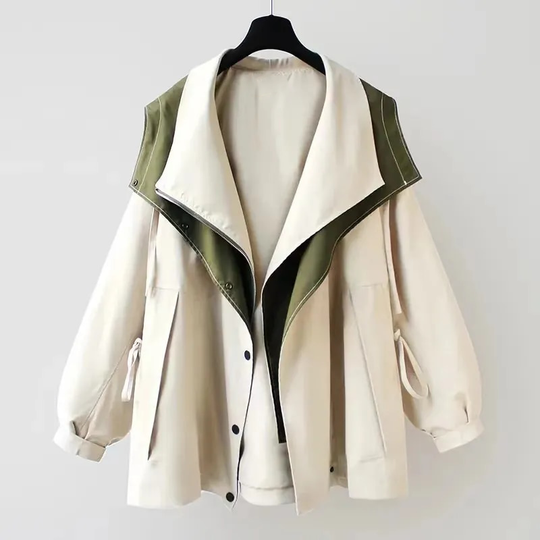 Emma Elegant Weatherproof Windbreaker