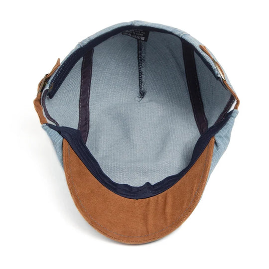 Tommy Premium Denim Newsboy Cap