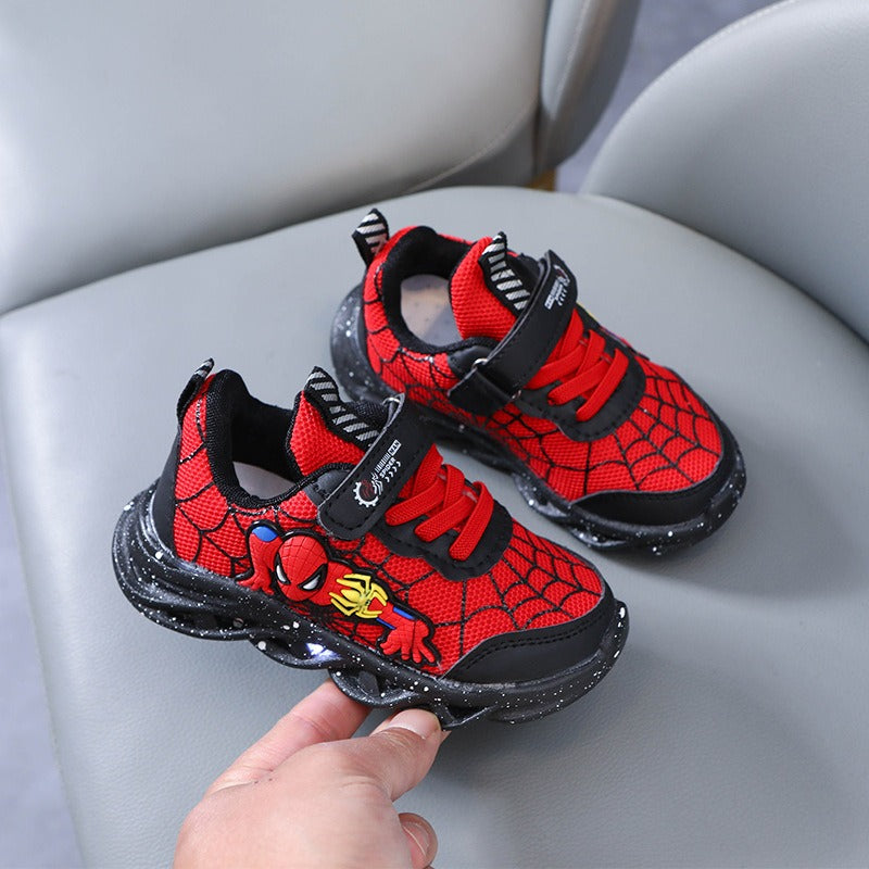 Superheld LED Sneakers for Kids