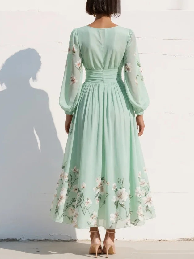 Cathy Floral Midi Dress