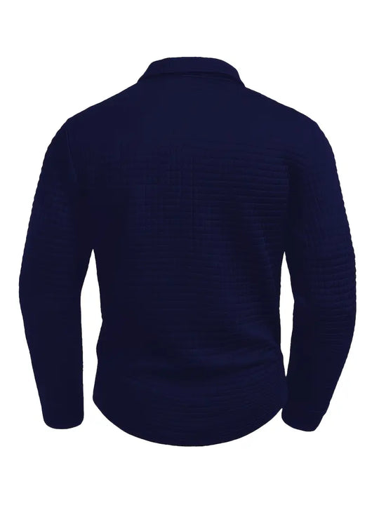 Steven Structured Fabric Polo