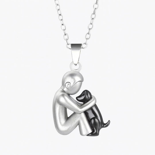 Hug Pendant Necklace