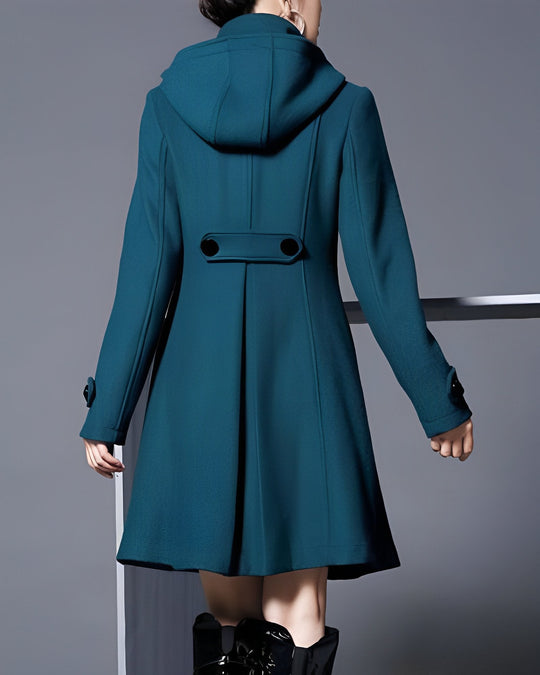 Alice Elegant Coat with Side Pockets