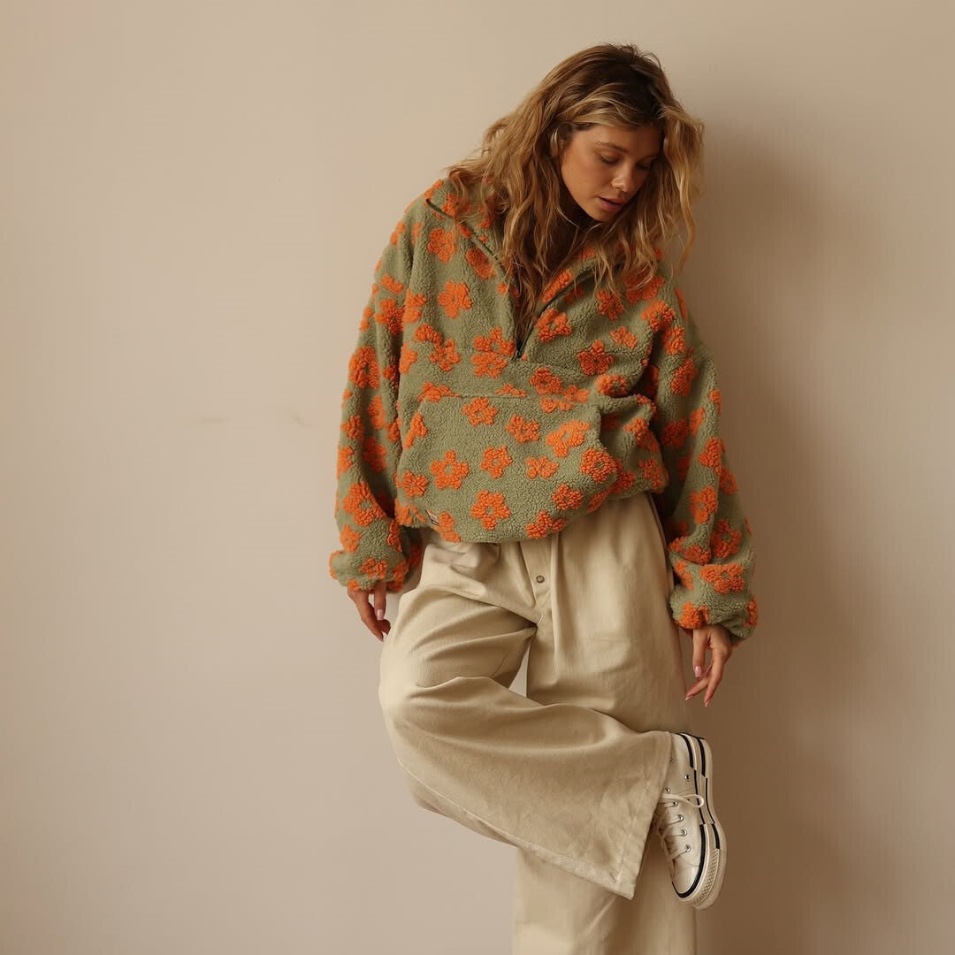 Daisy Fleece Sweater