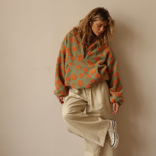 Daisy Fleece Sweater