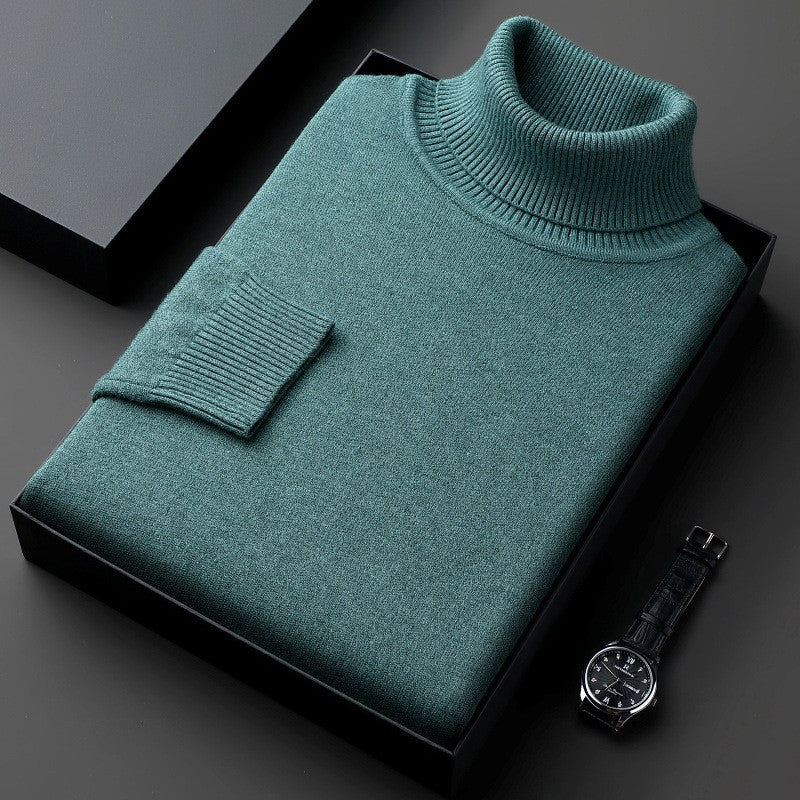 Colin Cashmere Turtleneck Sweater