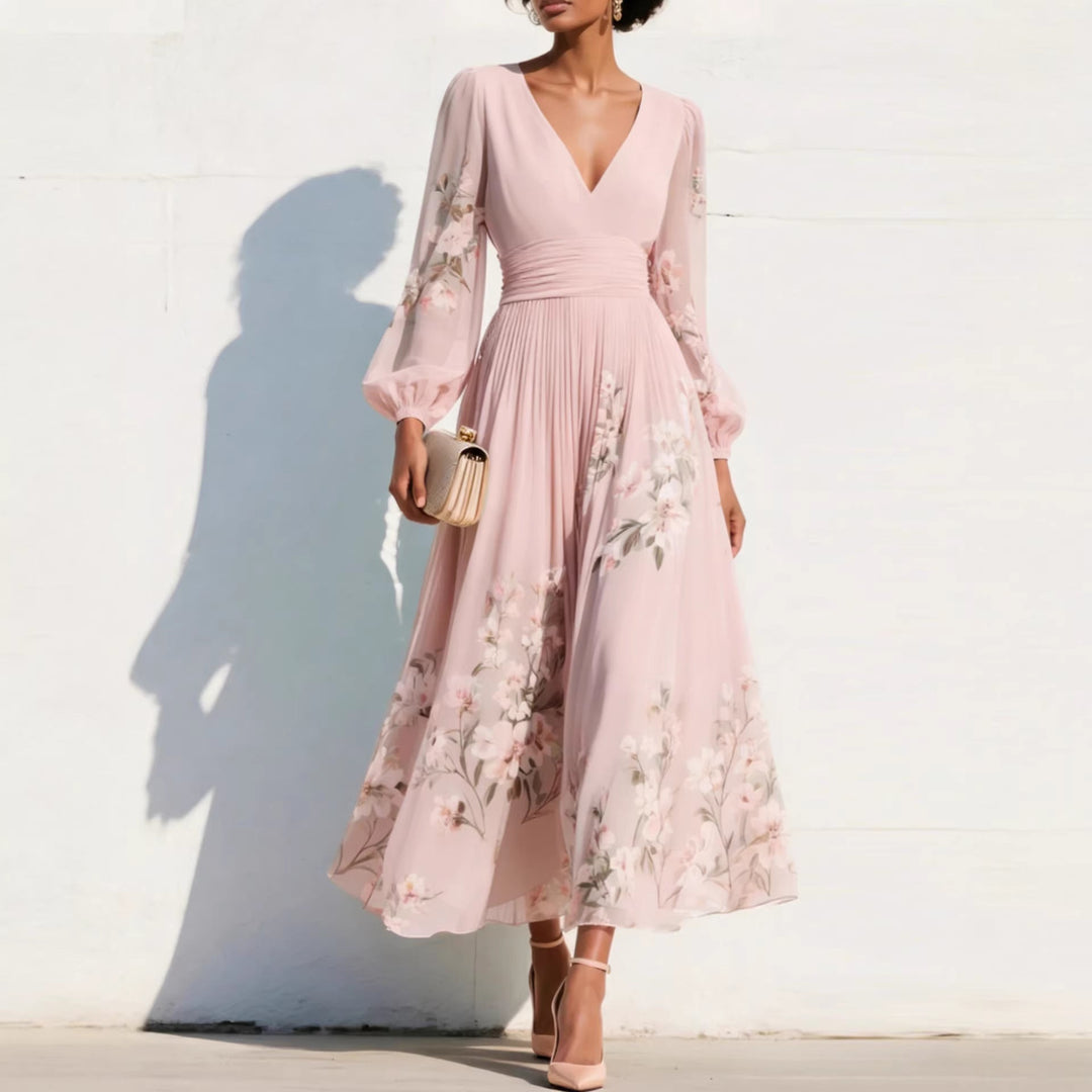 Cathy Floral Midi Dress